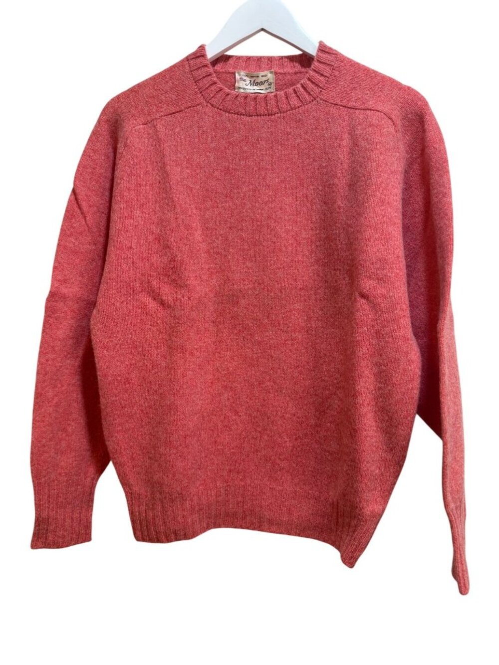 The Moors Lord Jeff Tight Knit Lagenlook Textured Crewneck Sweater 1980s Med